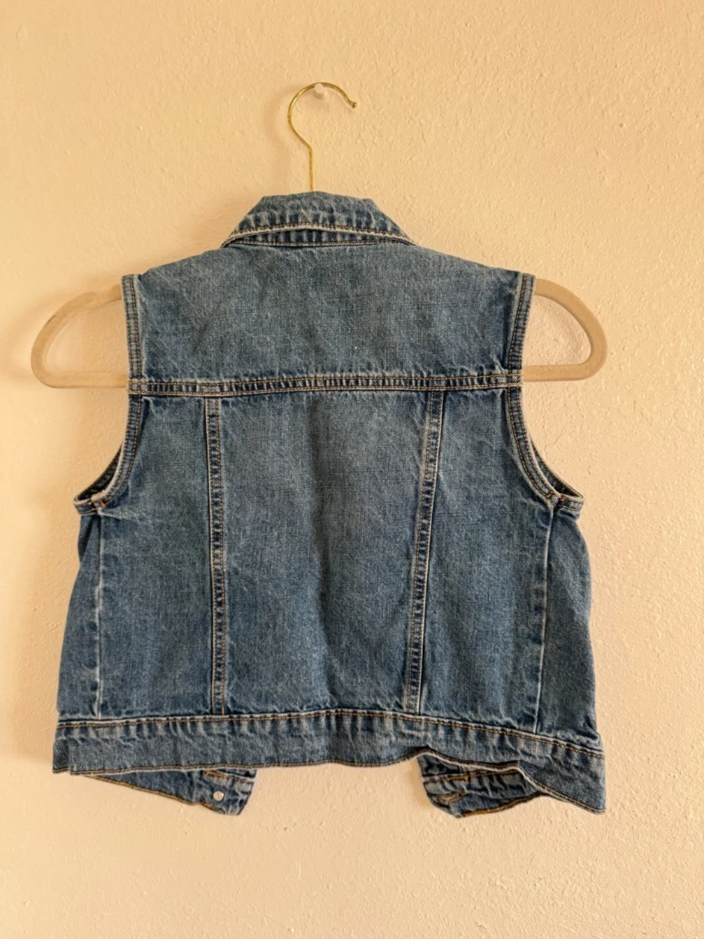 Old Navy kids denim vest